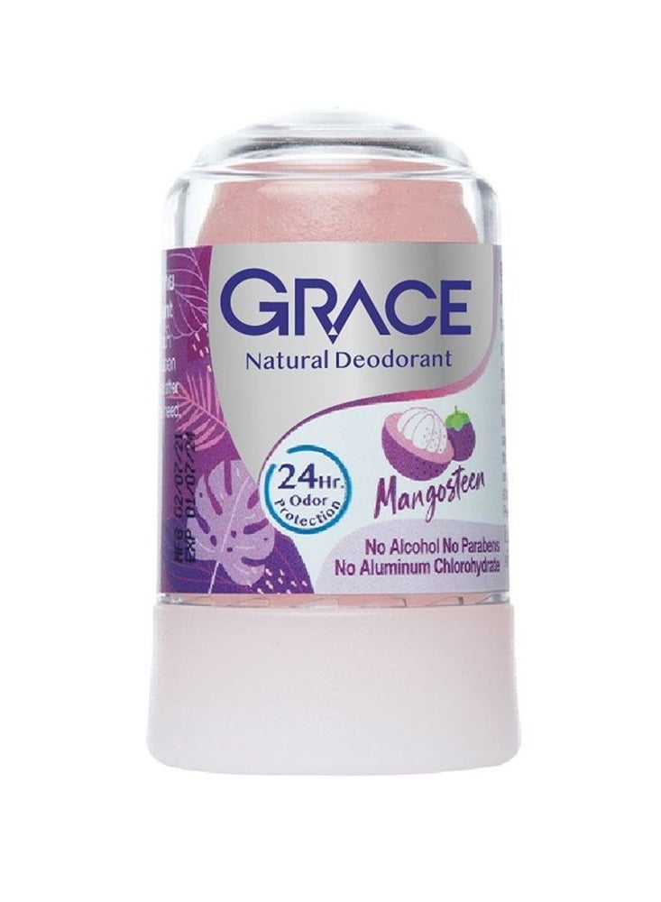 Grace Alum Deodorant Mangosteen Peel Extract formula 70g - Image 1